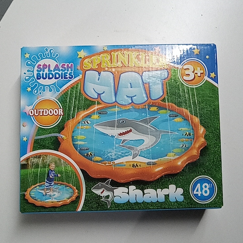 Splash buddies outdoor sprinkler mat